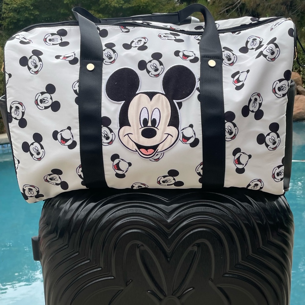 Mickey Duffle Bag With Mickey Patch - image 1